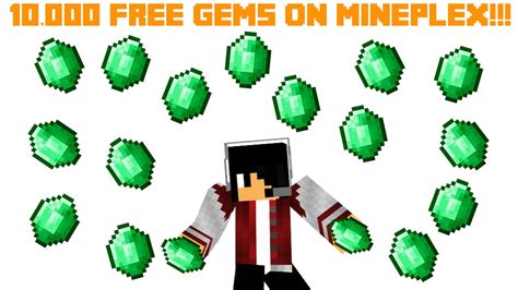 Minecraft 10000 Free Gems On Mineplex 2016 Working Hd Youtube