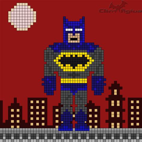 Pixel Art Batman Pixel Art Images And Photos Finder
