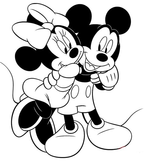 Imagens Da Minnie E Do Mickey Para Imprimir E Colorir Fichas E Atividades My Xxx Hot Girl