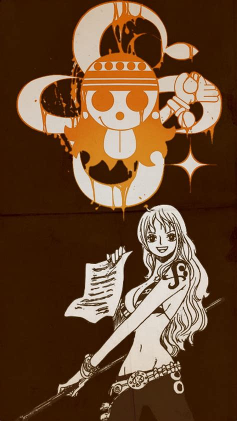 1920x1080px 1080p Free Download Nami One Piece Navegadora Jolly Roger Hd Phone Wallpaper