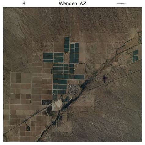 Aerial Photography Map Of Wenden Az Arizona