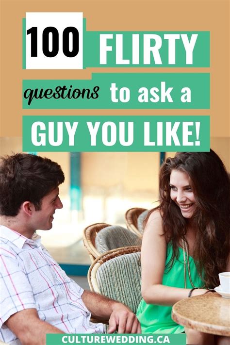 100 Creative And Fun Flirty Questions To Ask A Guy You Like