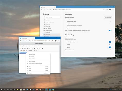 How To Configure Spell Checker On The New Microsoft Edge Windows Central