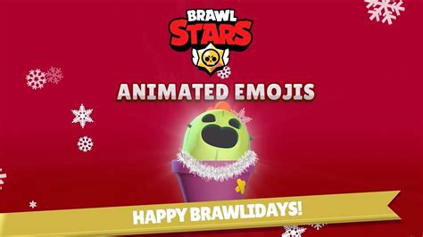 Don't forget to like and. Brawl Stars: Animated Emoji Brawlidays! - YouTube