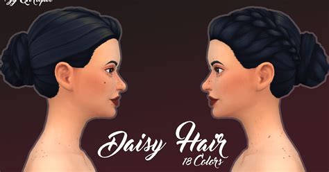 Sims 4 Ccs The Best Daisy Hair By Enrique