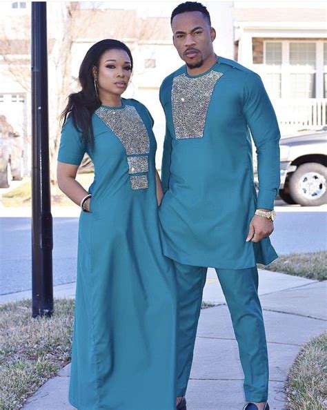 African Couples Clothing African Couples Outfit Couples Dress