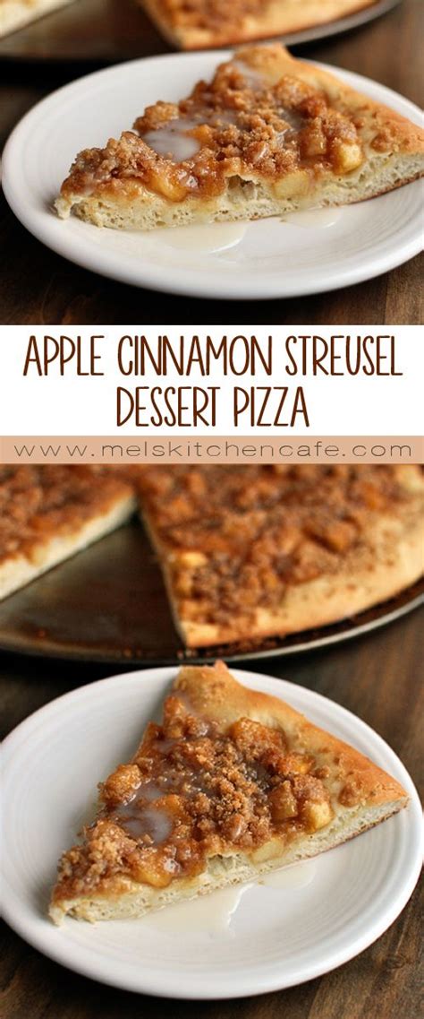 Preheat oven to 450°f (230°c). Apple Cinnamon Streusel Dessert Pizza | Recipe | Dessert ...