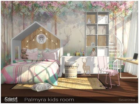 Palmyra Kids Room The Sims 4 Catalog Sims 4 Bedroom Sims House Sims