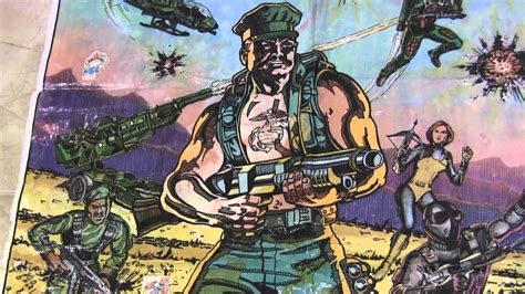Rare Gijoe Plastic Posters From 1983 Youtube