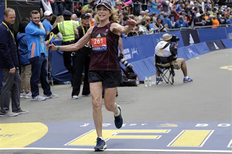 First Woman To Run Boston Marathon Completes Race Again 50 Years Later