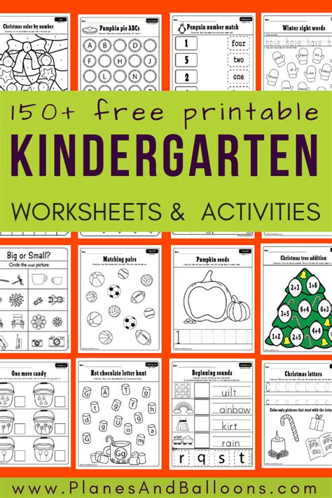 Free Kindergarten Worksheets Kindergarten Readiness Kindergarten