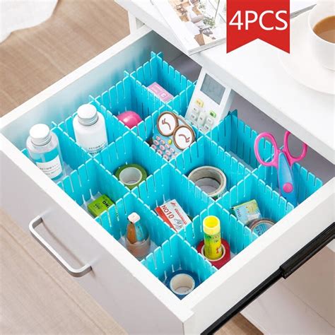 Diy underwear drawer organizer has a variety pictures that aligned to locate out the most recent diy underwear drawer organizer pictures in here are posted and uploaded by adina porter for your diy. 4PCS DIY Thicken storage box desktop drawer underwear sorting organizer classification partition ...