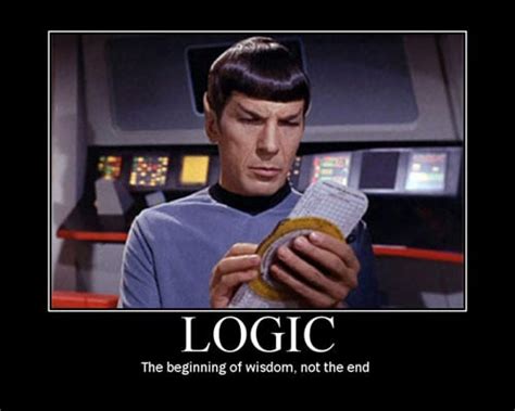 Vulcan Logic Quotes Quotesgram