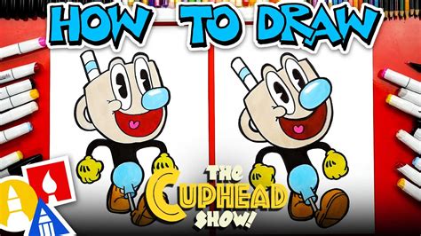 How To Draw Mugman From Netflixs The Cuphead Show Youtube