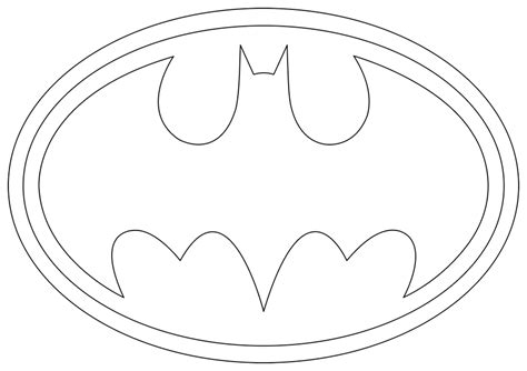 Batman Logo Outline By Mr Droy On Deviantart