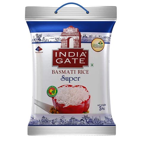Rice India Gate Basmati Rice Premium 5kg