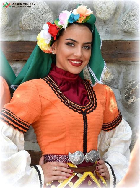 ⭐bulgarian Folklore⭐ Bulgarian Clothing Bulgarian Women Native Dress