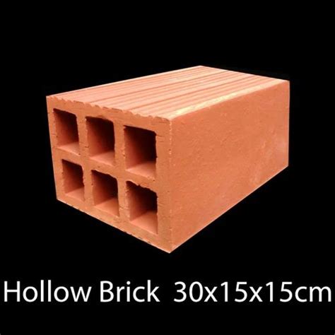 Rectangle Hollow Clay Brick Size 30 X 15 X 15 Cm At Rs 60 In Kannur