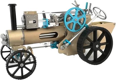 Fadf Steam Car Engine Model Metal Engine Model High Challenge Engine