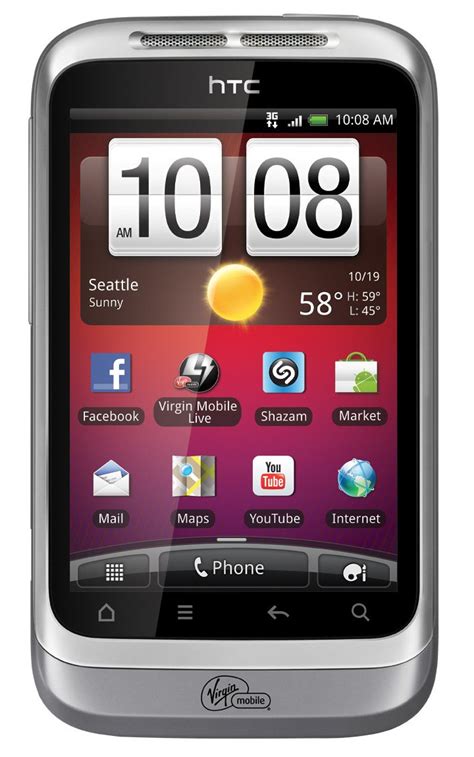 Htc Wildfire S Prepaid Android Phone Virgin Mobile