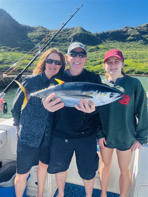 Yellowfin Blue Water Fishing Charters Kauai Hawaii