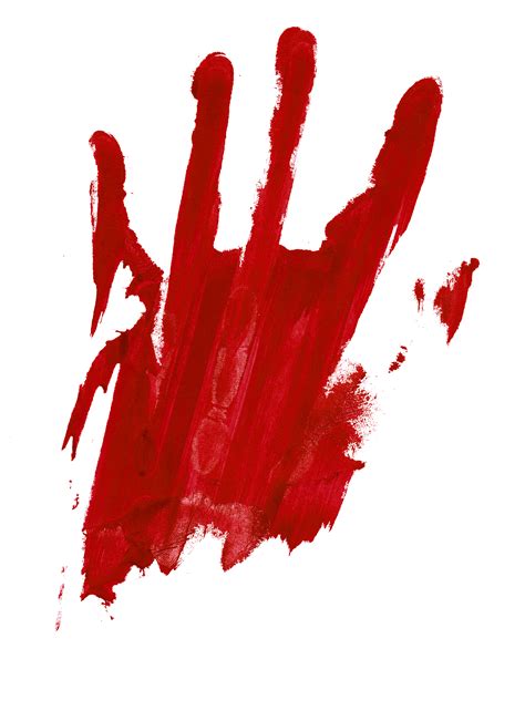 Bloody Handprint Smear Png Free Template Ppt Premium Download 2020