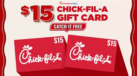 Free Chick Fil A Gift Card Getfreebiestoday Com By Get Freebies