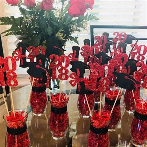 Graduation Table Centerpieces For Boys High Schools 21 In