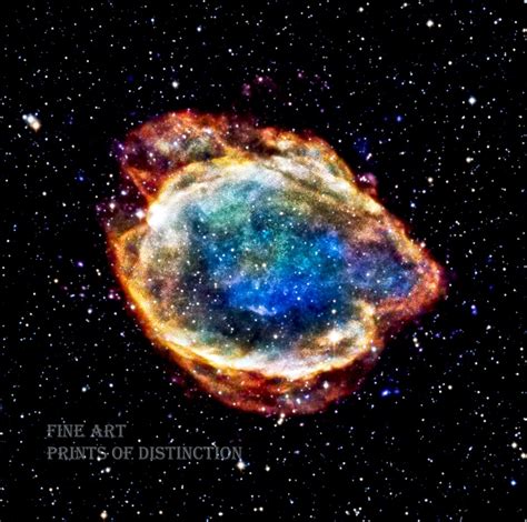 Supernova Remnant In The Milky Way Galaxy Art Print Galaxy Art Space