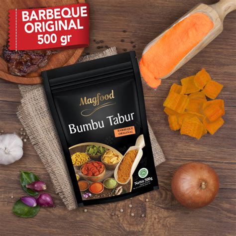 Magfood Bumbu Tabur Barbeque Original 500 Gram Magfood