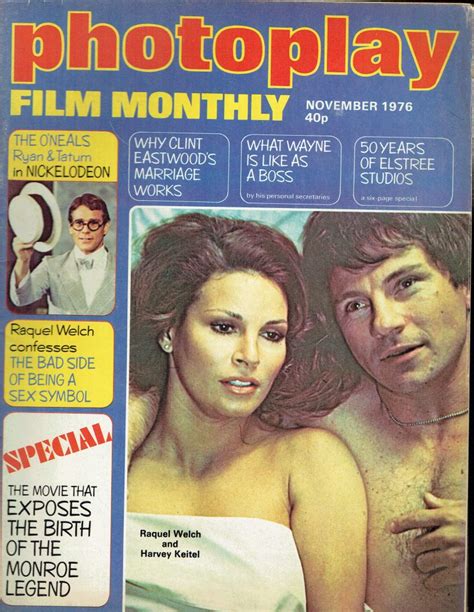 Photoplay Uk Magazine November 1976 Raquel Welch Vintage
