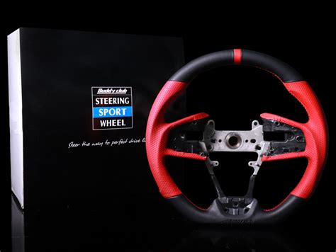 Buddy Club Racing Spec Carbon Red Steering Wheel 2016 Civic 2017