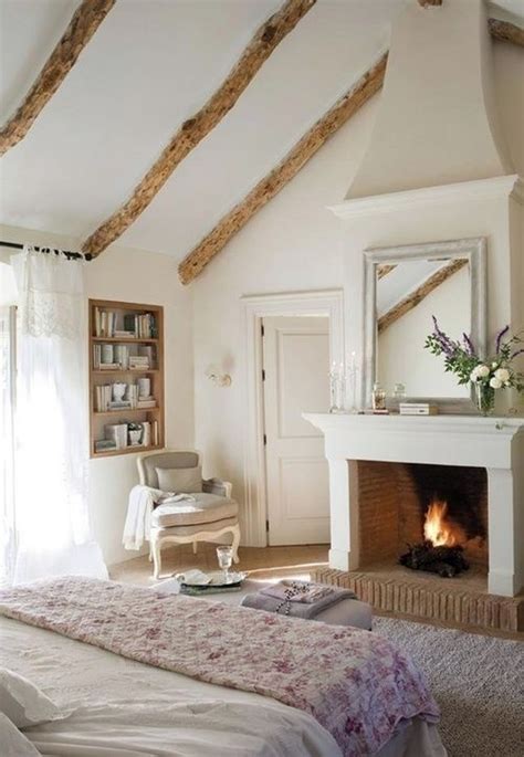 35 Chic Bedroom Designs With Exposed Wooden Beams Digsdigs