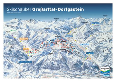 Ski Gastein Bad Gastein Sportgastein Bad Hofgastein Großarl Dorfgastein SkiMap org