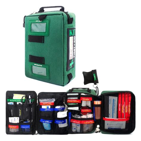 255pcs Compact First Aid Kit Emergency Survival Trauma Kit Medical Kit