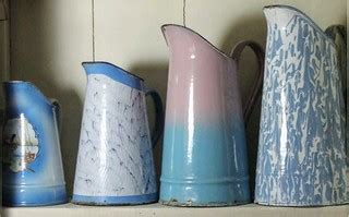French Enamelware | vintage enamelware pitchers | Jean L. | Flickr