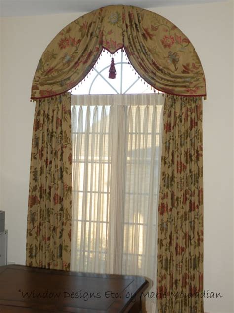 See more ideas about arched window coverings, window coverings, arched windows. Elegant Arch Top Window Treatment