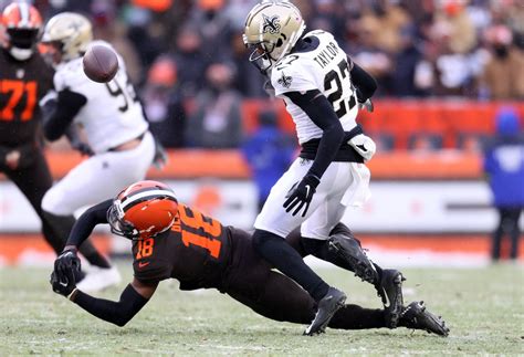 Browns Rookie David Bell Laments Tipped Ball That Led To Deshaun Watson Int In Saints Loss ‘i