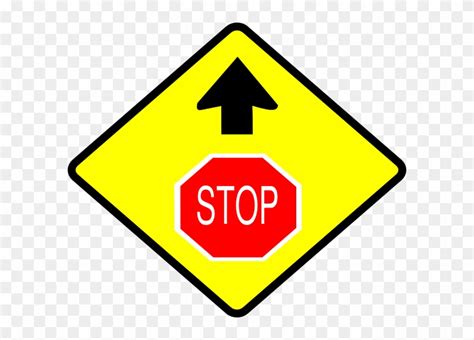 Stop Sign With Arrow Free Transparent Png Clipart Images Download