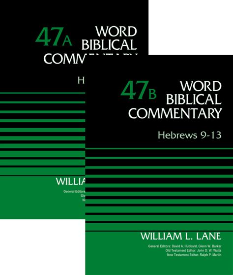 Hebrews 2 Vols Word Biblical Commentary Volume 47 A B Wbc