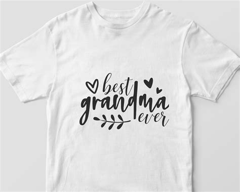 Grandma Svg Best Grandma Ever Svg Grandma Heart Svg Grandma Etsy
