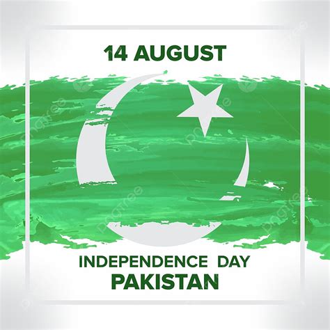 Pakistan Independence Day Vector Png Images Green Pakistan