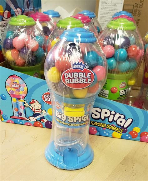 Dubble Bubble Big Spiral 32g Crowsnest Candy Company