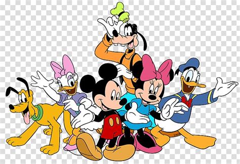 Mickey Mouse Club House Illustration Mickey Mouse Minnie Mouse Donald