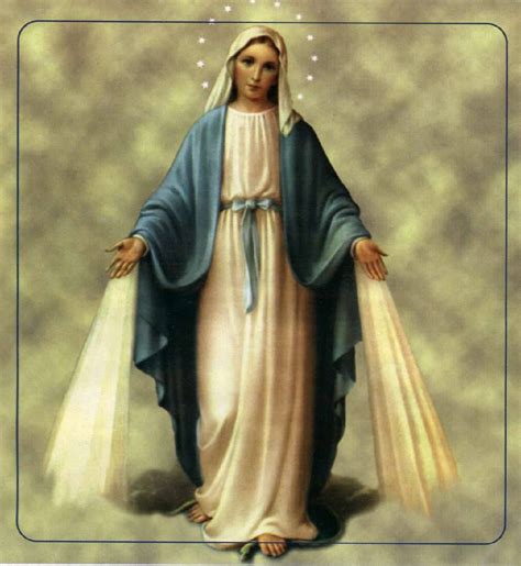 La Virgen Maria SÚplica A La Medalla Milagrosa