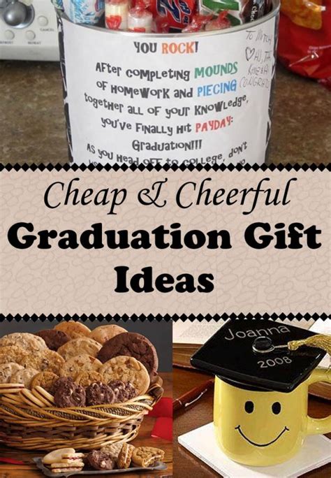 For the daughter, sister, or friend in your life. Cheap and Cheerful Graduation Gifts