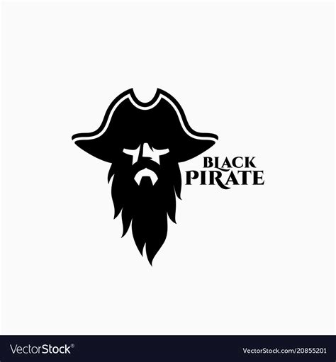 Pirate Logo Royalty Free Vector Image Vectorstock