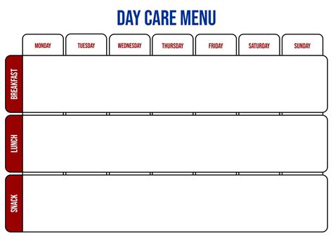 Looking for weather printable pages for toddler, preschool, pre k, kindergartne, and grade 1 to practice a variety of skills with a fun weather theme? 8 Best Printable Preschool Lunch Menu - printablee.com