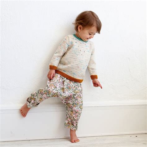 Wiksten Baby Toddler Harem Pants Sewing Pattern The