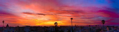 California Sunset Panorama Taken With My Phone Rpics
